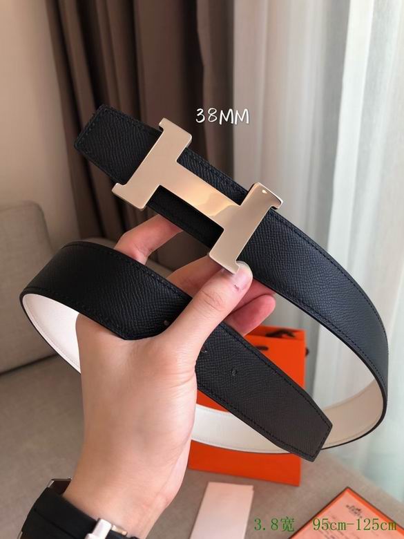 Hermes Belt 38mmX95-125cm 7D90